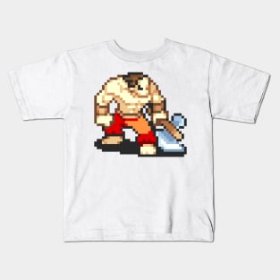 Brigand Fighting Sprite Kids T-Shirt